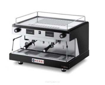Ekspres do kawy kolbowy HENDI Top Line by Wega 2 grupowy (czarny)