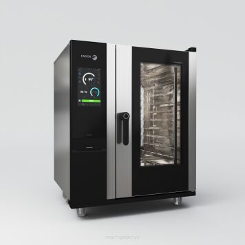 Piec konwekcyjno-parowy gazowy ADVANCE PureSteam elektryczny z bojlerem 10 GN-1/1 – 20 GN-1/2
