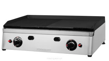 PŁYTA GRILLOWA GAZOWA | RYFLOWANO/GŁADKA | 6,4KW | RQG30973