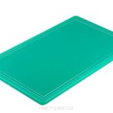Deska do krojenia, zielona, HACCP, GN 1/1