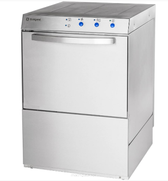Zmywarko wyparzarka, uniwersalna, dozownik płynu myjącego, pompa zrzutowa, 3.4/4.9 kW, 230/400 V