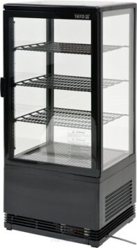 WITRYNA CHŁODNICZA 78L 42x38x96 CZARNA