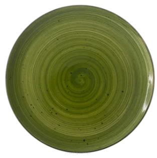Talerz płytki | seria Still | Rustic Green | ø270 mm | 12 szt.