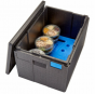 Pojemnik termoizolacyjny Cam GoBox® XL ładowany od góry, GN 1/1, 64.5 L, czarny, 610x430x390 mm