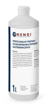 Profesjonalny preparat do odkamieniania zmywarek gastronomicznych
