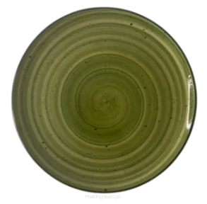 Talerz płytki | seria Still | Rustic Green | ø240 mm | 12 szt.