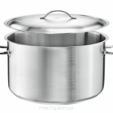 Garnek średni z pokrywką | PRO | ø 240 mm | 6.6 L