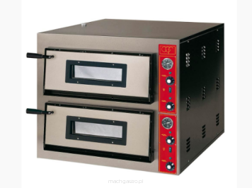 Piec do pizzy E-Line 2x6x30 głęboki