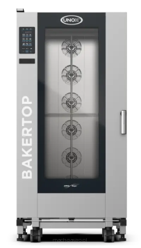 Piec konwekcyjno-parowy piekarniczy gazowy BAKERTOP MIND.Maps™ BIG PLUS 16 600x400, 48kW