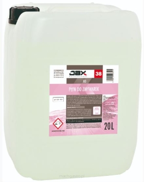 Płyn do zmywarek HD 20L - JAX PROFESSIONAL 38