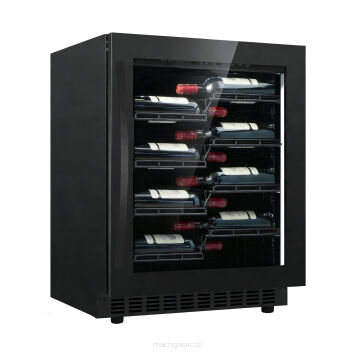 Chłodziarka na wino do zabudowy | WC361BE | 145 l / 36 butelek | 595x578x820 mm