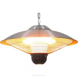 Lampa grzewcza wisząca ze zdalnym sterowaniem i oświetleniem led Stalgast