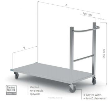 Wózek transportowy, platforma