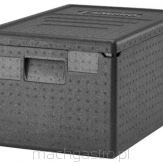 Pojemnik termoizolacyjny Cam GoBox® 46.0 L, GN 1/1, czarny, 600x400x316 mm