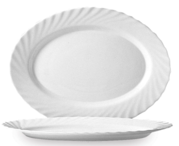 Półmisek owalny Trianon, 350 mm, biały, 350x240x26 mm