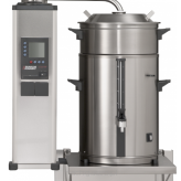 Urządzenie do parzenia kawy przelewowej do montowania na ścianie | B10 W L/R ze stożkiem do filtra