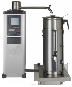 Urządzenie do parzenia kawy przelewowej do montowania na ścianie | B5 W L/R ze stożkiem do filtra