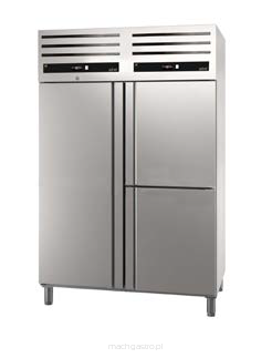 Dwutemperaturowa szafa chłodnicza/chłodnicze 1+2x1/2 1400L GCPZ-1403/2