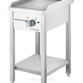 Płyta grillowa elektryczna, wolnostojąca, ryflowana, 4 kW, 400 V