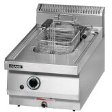 Frytkownica gazowa | pojedyncza | 6.6 kW | 11.0 L | 400x650x300 mm
