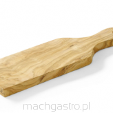 Deska do serwowania z drewna oliwnego z uchwytem, 350x120x18 mm