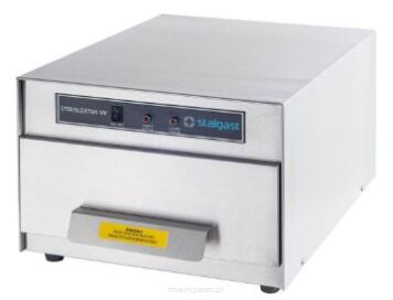 Naświetlacz szufladowy ze stali nierdzewnej, 0.077 kW, 230 V