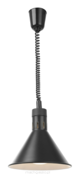 Lampa do podgrzewania potraw wisząca, stożkowa, ø275x250 mm