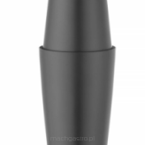 Shaker bostoński Tin-on-Tin, Bar up, 0.8 L, czarny, ø90 mm
