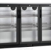 Barowa szafa chłodnicza | chłodziarka podblatowa RQ-330HC | 318l | drzwi skrzydłowe
