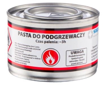 Pasta do podgrzewaczy gastronomicznych (w żelu) - kod 430002