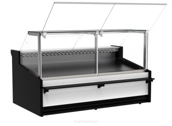 Witryna chłodnicza CARMEN WCh-8/1 LS-080 z agregatem (obieg wymuszony)