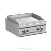 Płyta grillowa gazowa, stołowa  700x700 - gładka, chromowana,  Magistra Plus 700