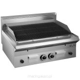 GRILL Z LAWĄ WULKANICZNĄ, GAZOWY MBM 600 DO RYB