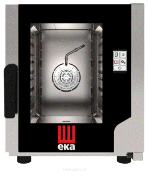 Piec konwekcyjno - parowy Evolution 5x GN 2/3 elektryczny, z bezpośrednim natryskiem, ekranem dotykowym