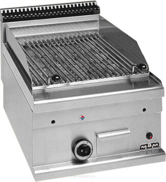 GRILL Z LAWĄ WULKANICZNĄ DO MIĘS, GAZOWY LINIA 600