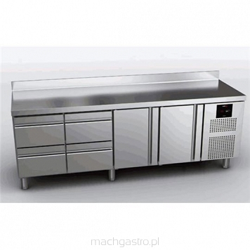 Stół chłodniczy 581L 4 szuflady, 2 drzwi Concept CCP-4G HHDD
