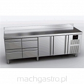 Stół chłodniczy 581L 4 szuflady, 2 drzwi Concept CCP-4G HHDD