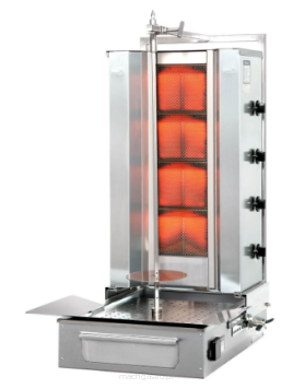 Gyros, kebab gazowy, F GD 4, 14.0 kW, G 30