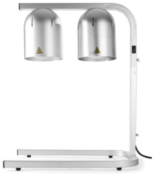 Lampa do podgrzewania potraw, 453x360x790 mm