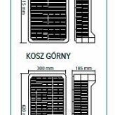 Kosz dolny do szaf chłodniczych  ANS,  (CIA 600), Edesa  