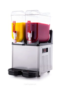 Granitor | Urządzenie do napojów lodowych slush shake 2x12l | SLUSH24.I | stal nierdzewna