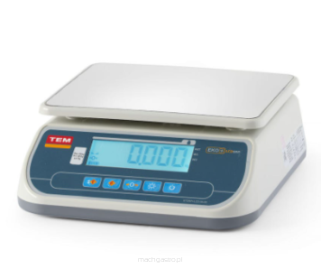 Waga sklepowa LCD z legalizacją, seria SRP+, 30 kg