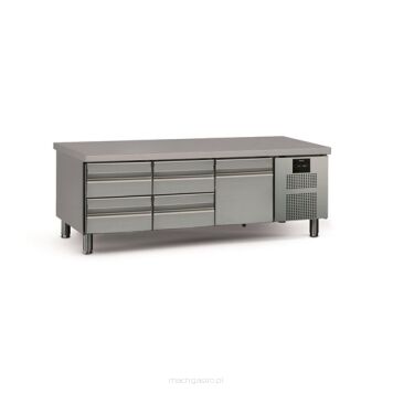 Podstawa chłodnicza z szufladami 4x1/3 i 1x2/3 277L CCPB-3G T