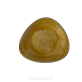 Talerz deserowy | seria Delta | Rustic Yellow | ø190 mm | 12 szt.
