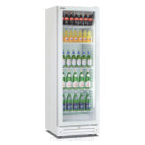 Szafa chłodnicza przeszklona biała ICOOL 401 WHT 600x649x1801mm