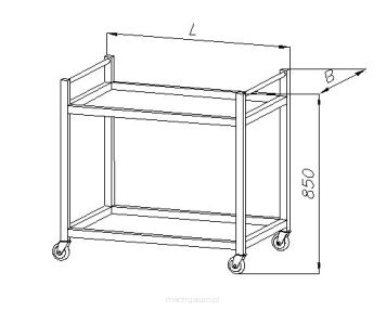 Wózek  E4040