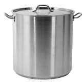 Garnek wysoki z pokrywką ze stali nierdzewnej 40x40 | 50.3 L