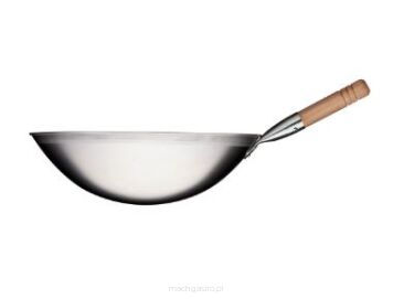 Patelnia wok, stal satynowana, Ø 400 mm
