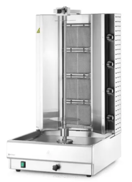 Opiekacz gazowy do kebaba | 230 V / 13.2 kW | 537x639x1013 mm