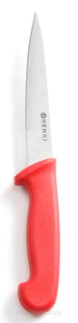 Nóż do filetowania HACCP - 150 mm, czerwony
